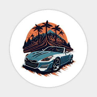 Nissan 370z Vintage Car Magnet